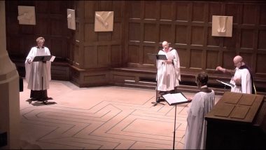 Compline on the Fourth Sunday of Easter