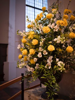 Flowers for the Feast of the Baptism of Our Lord