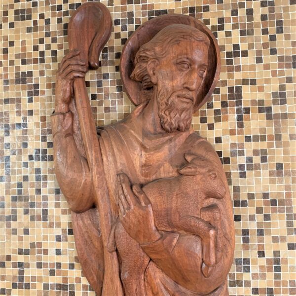 Everett DuPen, Christ the Good Shepherd (detail)