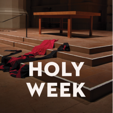 Holy Week Liturgies at Saint Mark’s, 2025
