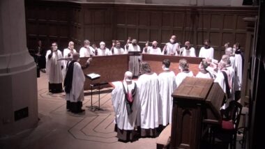 Compline on Easter Day, 2022