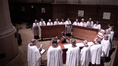 Compline on Palm Sunday, 2022