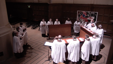 Compline on the Eve of the Feast of Saint Mary the Virgin, 2022