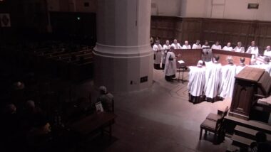 Compline on the 23rd Sunday after Pentecost, 2022