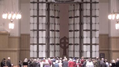 The Closing of the Great Doors on Shrove Tuesday, 2023